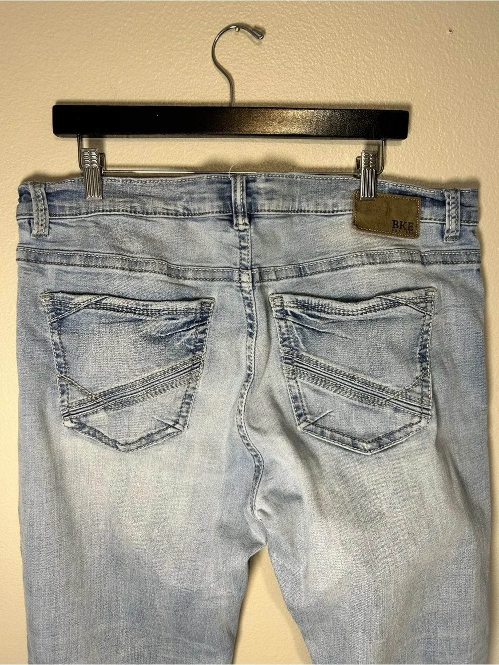 BKE Light Blue Straight Men’s Jeans size 38x 30